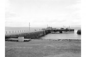 Cromarty, Marine Terrace, the harbour.
View looking W showing interior of harbour.