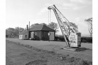 Tain, Station Road, Station
View of goods yard showing hand crane and shed