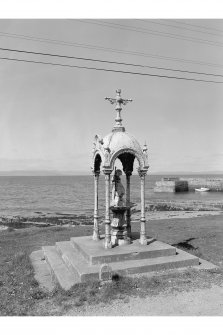 Portmahomack, Main Street, Fountain
View from E