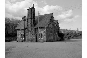 Golspie, Station
View from SE showing main station building