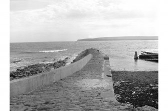 Skirza Harbour
View from NNE showing pier