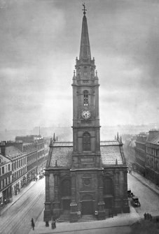 General view of entrance front looking South