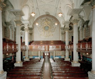 St Andrew's Church, interior
View from pulpit at South East end