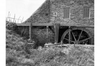 Achingale Mill
View from E showing large waterwheel and lade