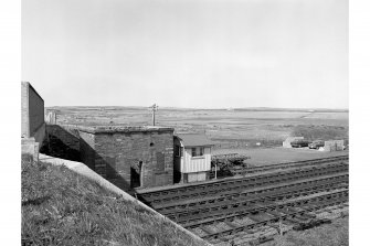 Georgemas Junction Station
View from SSW showing E signal box and base of old water tower