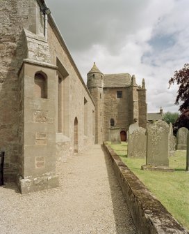 Scan of D 31300/CN. Exterior view of church.