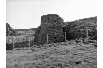 Baligill, Limekilns
View of NE (sub-circular) kiln, looking E