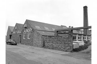 Wick, Newton Road, John O'Groat laundry
View of frontage from NW