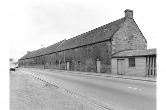 Dingwall, Station Road, Ferintosh Distilleries, Warehouses
View of S warehouse from Station Road (SW)