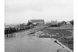 Inverness, Anderson Street, Thornbush Slipway and Shipyard
General view of slips from Thornbush Quay (from NW), works buildings in background