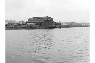 Inverness, Anderson Street, Thornbush Slipway and Shipyard
View from SEof main works building from across River Ness