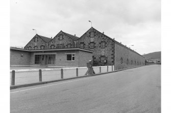 View from NW showing bonded stores.