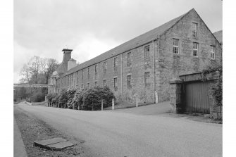 View from NE showing malting kiln and malting floors.