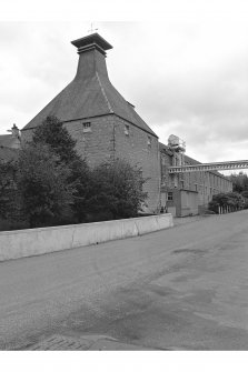 View from SSW showing malting kiln and malting floors beyond.