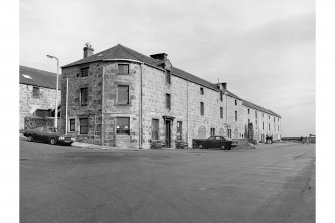 Lossiemouth, Branderburgh Harbour, Warehouse
View from SSE