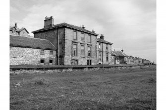 Lossiemouth Station
View from SE showing station building and Steamboat and Railway Hotel