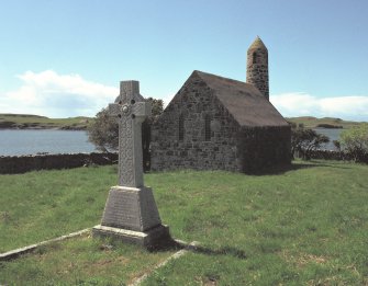 Canna, Church of Scotland. View from NE.