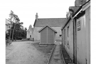 Dalmunzie Hotel, Siding
View SE along northernmost siding, hotel in background