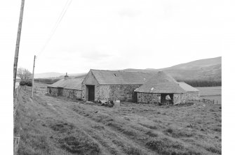 Meikle Forter, Farmstead
View from NE, horse-mill in right foreground