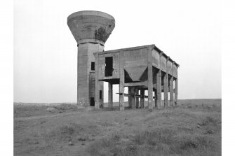 Robroyston Colliery, Separator Tower and Bunker
View from SW
