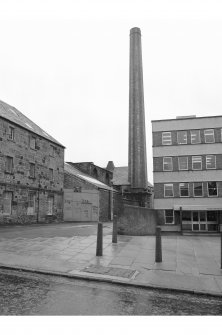 Dunfermline, St Margaret's Works
Chimney from Foundry Street, looking S