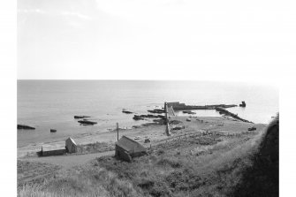 View from NW, looking out to sea.