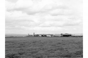 Cononsyth, Farmsteading and Chimney
General view from SW