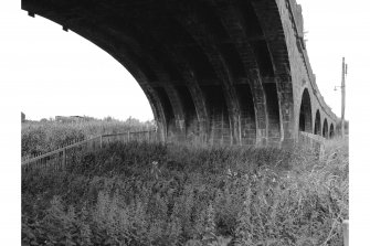 Friockheim, Railway Viaduct
Detail of ribs under arch, from SE