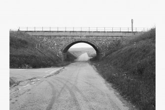 Mondynes, Railway Bridge
View from road, (from NW)