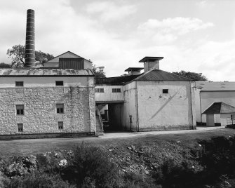 Glenury Royal Distillery
View from SW showing maltings, gangway and kilns