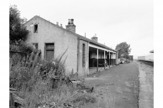 Ellon Station
View looking N showing W platform building