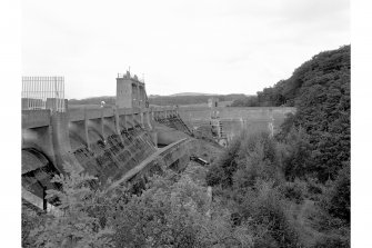 Earlston Dam
View from SW showing spillways