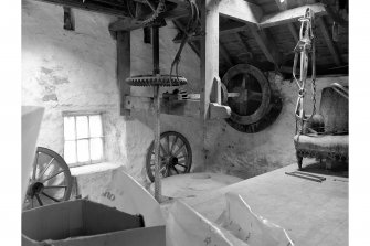 Grennan Mill, interior
View showing machinery