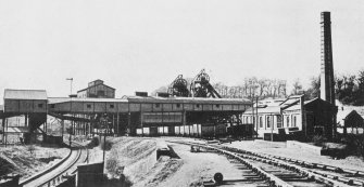 Valleyfield Colliery, photograph
General view of arrangement of surface buildings