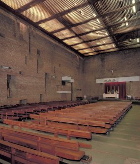 Interior from South West looking towards the altar and pulpit