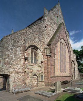 St Machar's Cathedral.
View of E gable from SE.