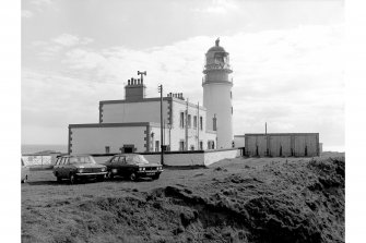 Killantringan Lighthouse
View from N showing keepers' houses and tower