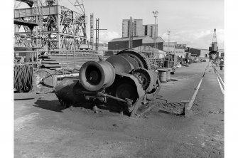 Cldebank, Elderslie Shipyard
View from WNW showing steam capstan