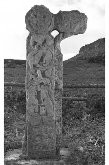 East face of cross. Photographed in natural light.