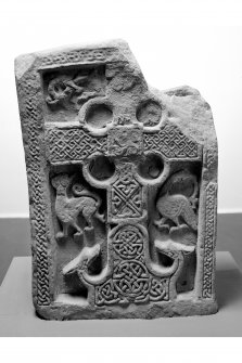 Meigle Pictish cross slab. (No.5, front)