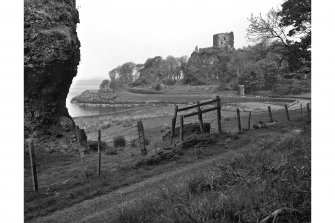 Dunollie Castle.
General view from South.