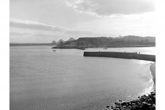 Inverkeithing, East Ness, Pier
View from NE, Forth bridges in background