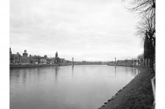 Inverness, Church Lane, Suspension Bridge
Distant view from SE