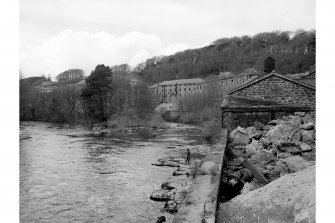 New Lanark, The Institute and The School
General view from S