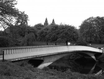 Glasgow, Kelvingrove Park, Footbridge
View from ENE showing NE front