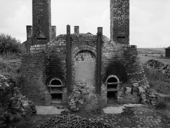 High Bonnybridge, Firebrick Works
View from NNW showing NNW front of firebrick kiln