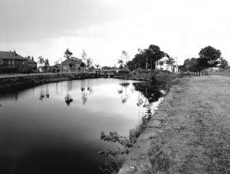 Falkirk, Forth and Clyde Canal, Lock 16
Distant view from WSW showing W front and basin