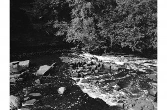 Edinburgh, Cramond Mill
View from S showing top of weir