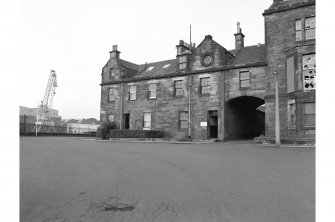 Burntisland, Forth Place, Railway Station
View from SE showing SSE front of SW building