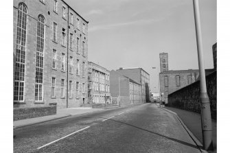 Kirkcaldy, Nairn's Linoleum Works
View from SW end of Nairn Street